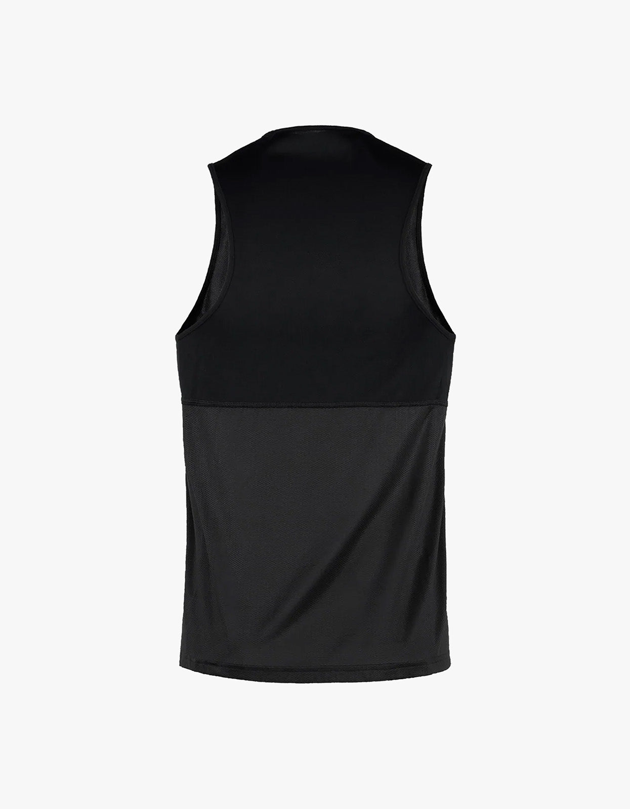 Panelled Training Singlet - Black