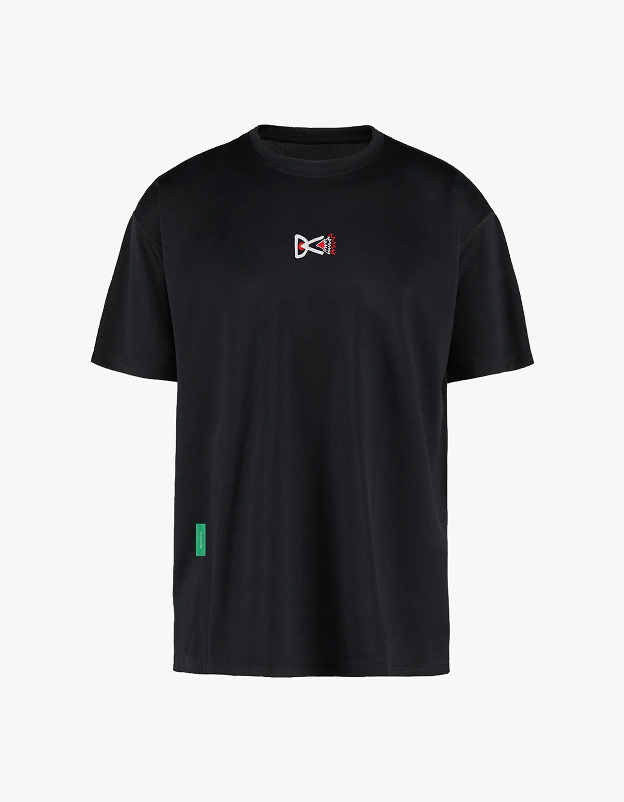 Short Sleeve Boxy Training Tee - Black