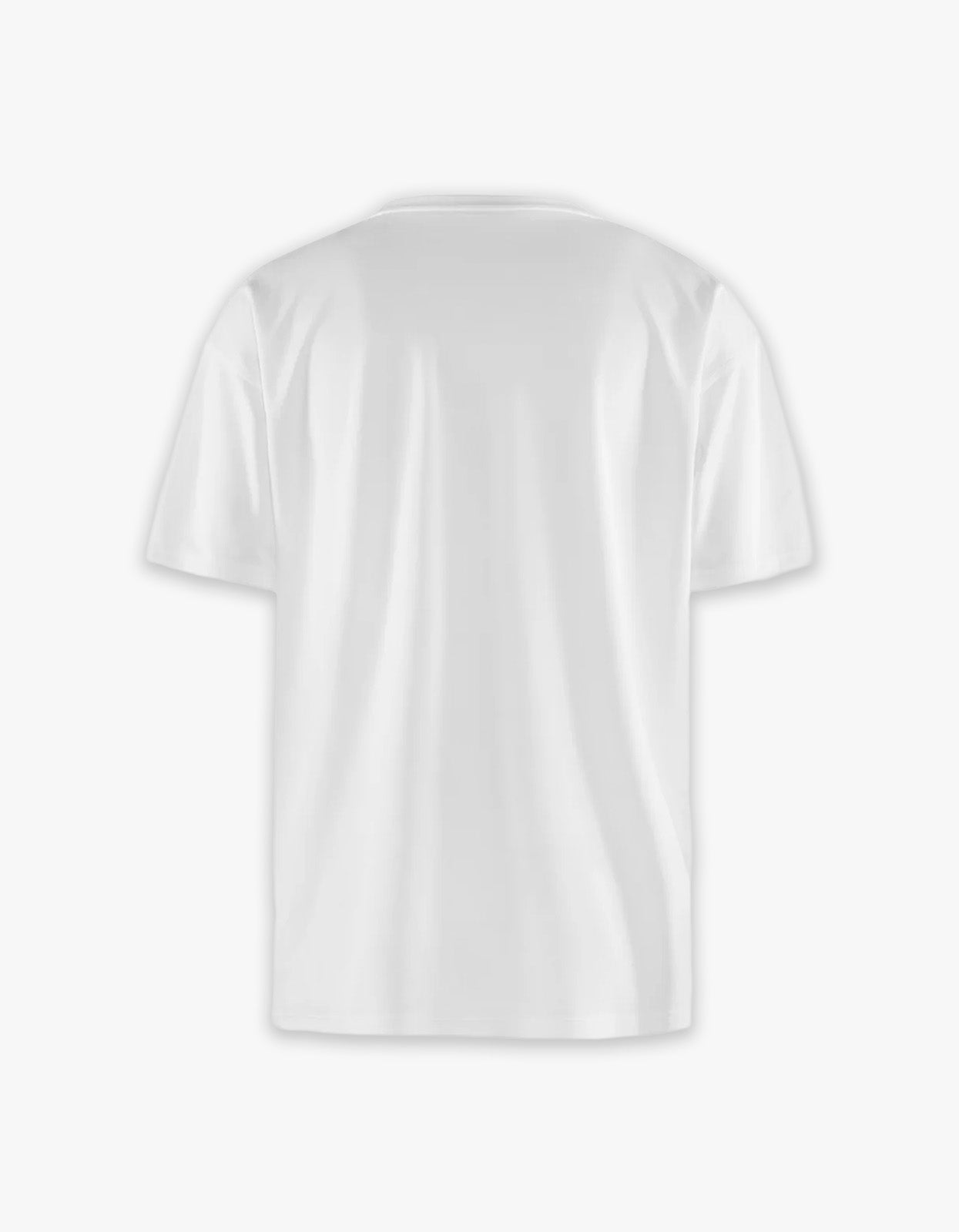 Short Sleeve Boxy Training Tee - White