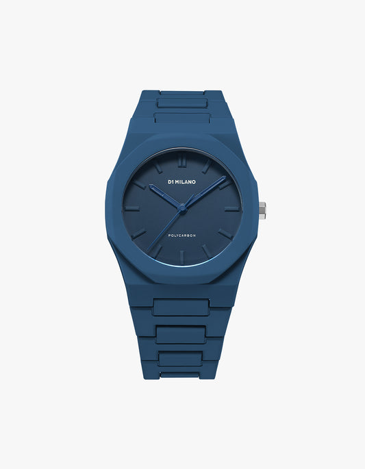 Polycarbon 40.5mm Watch - Navy Blue