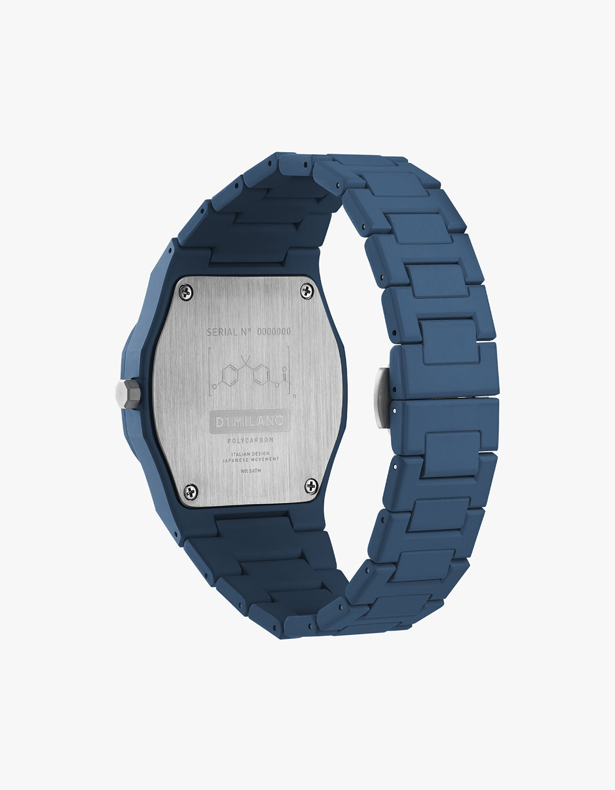 Polycarbon 40.5mm Watch - Navy Blue