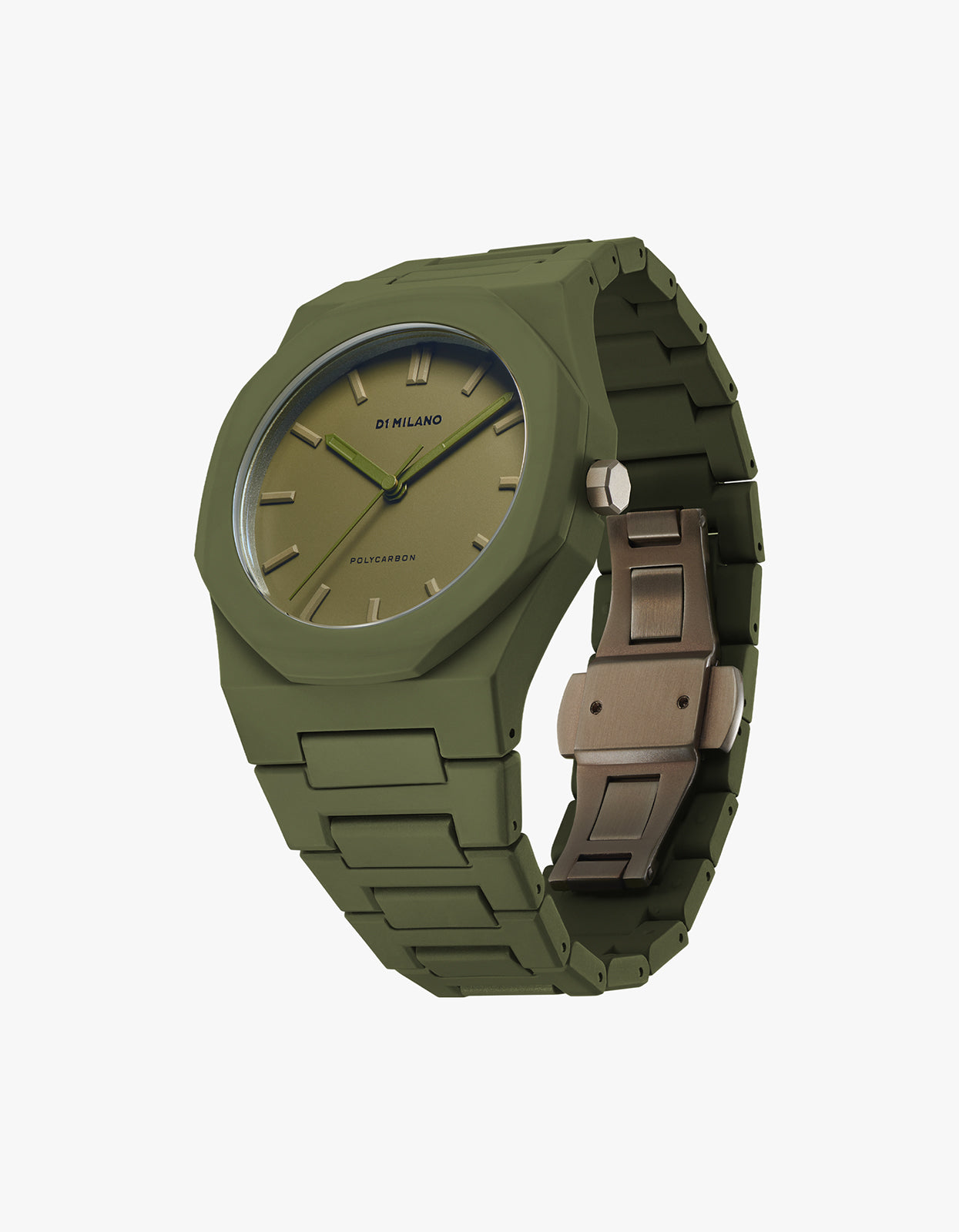 Polycarbon 40.5mm Watch - Military Green