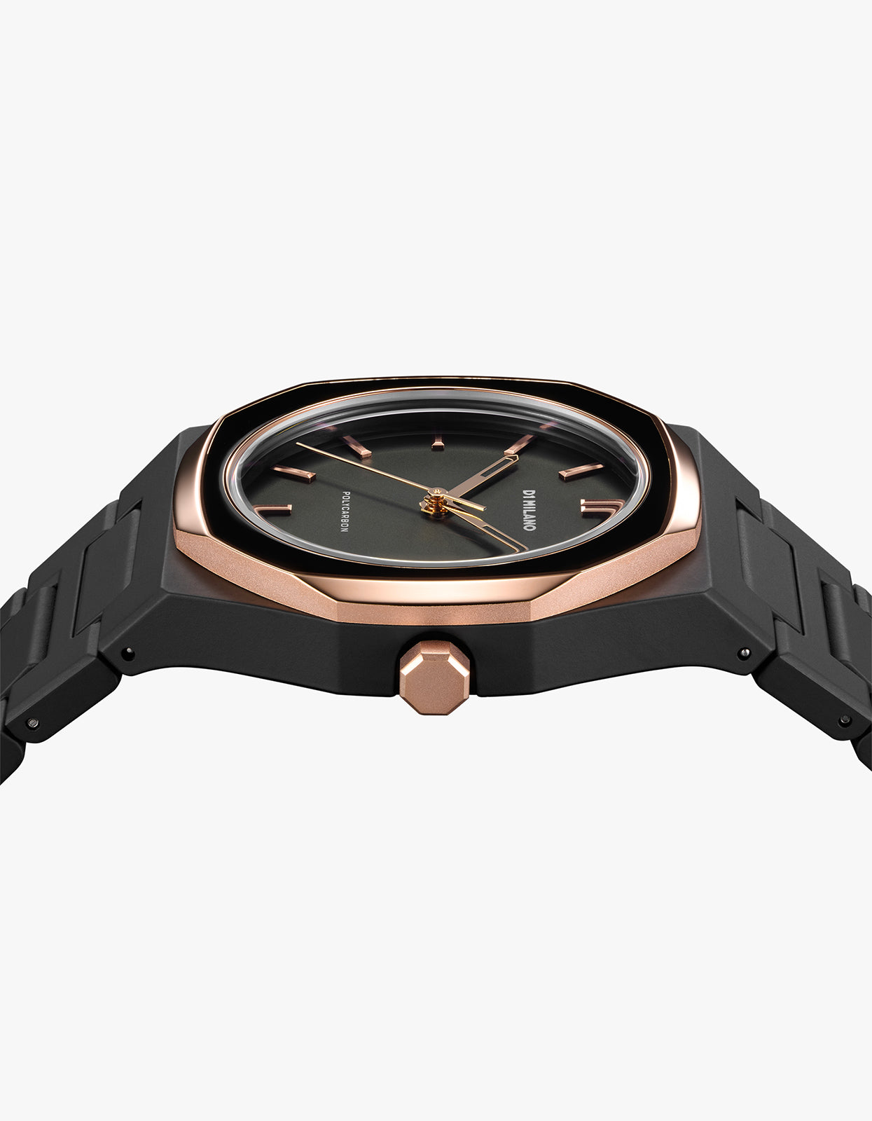 Polycarbon 37mm Watch - Gold Mesh