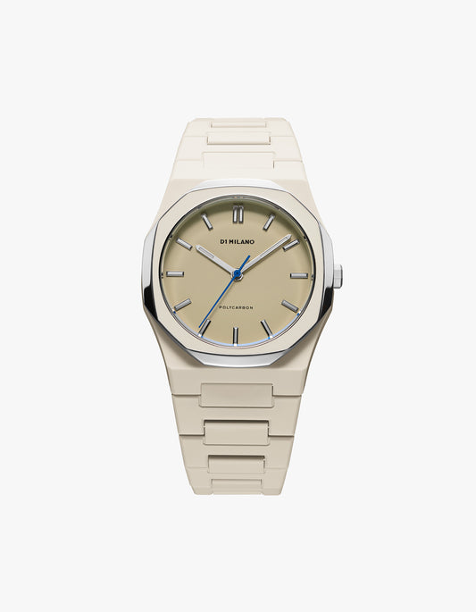 Polycarbon 37mm Watch - Grey Mesh