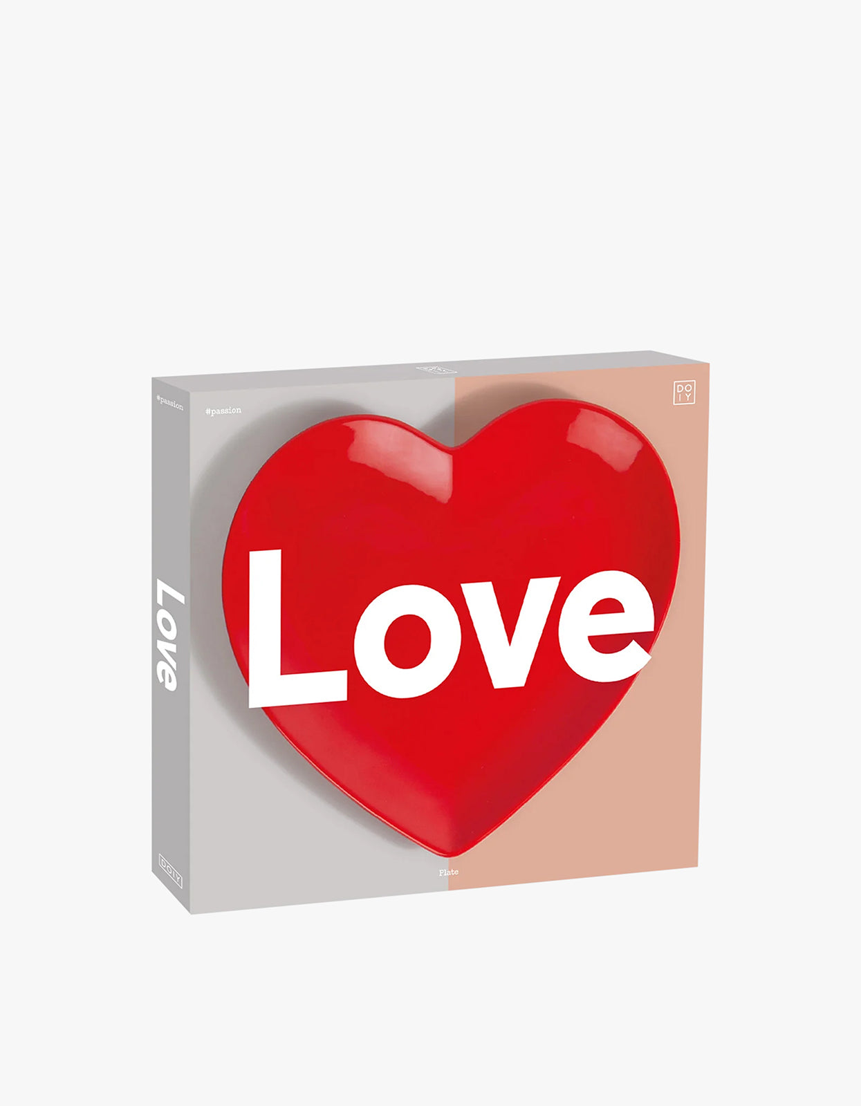 Love Plate - Red