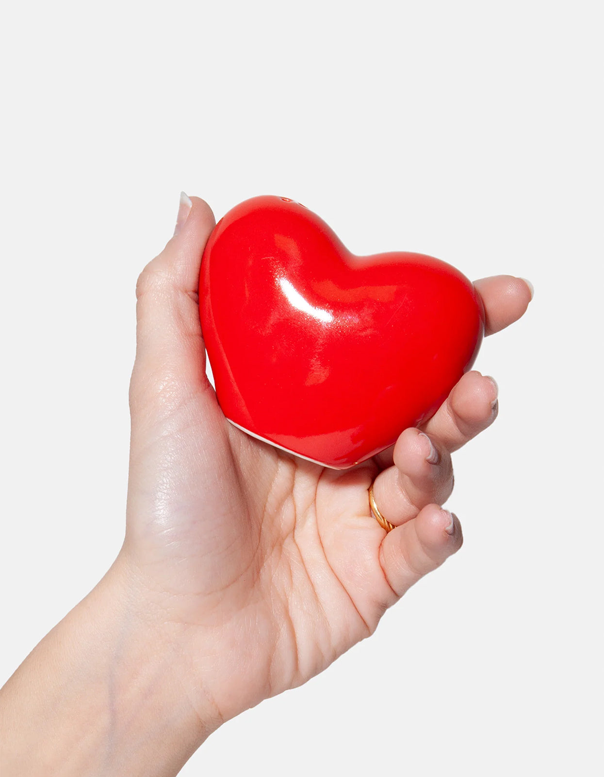 Love Salt & Pepper Shakers - Red And Pink