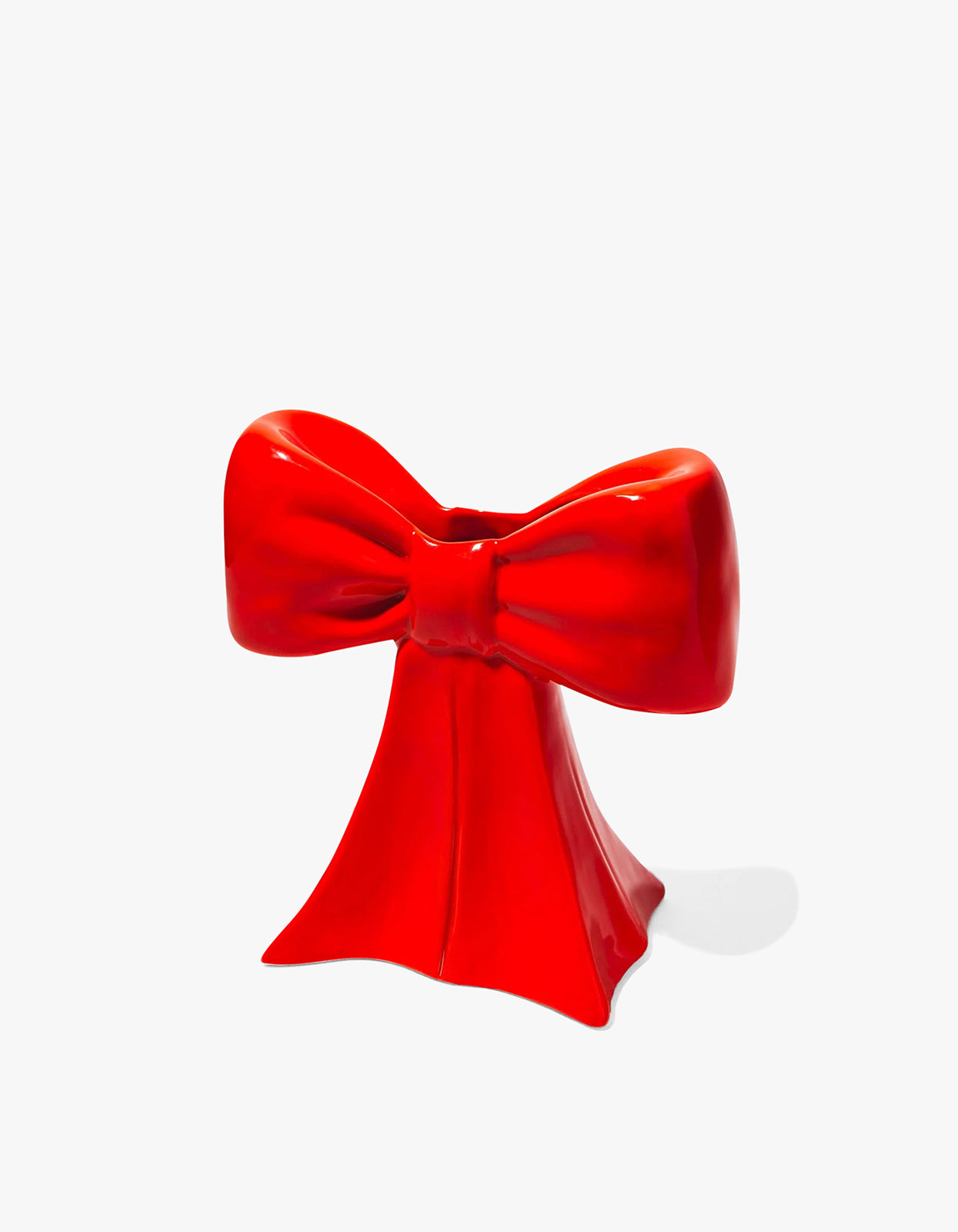 Bow Vase - Red