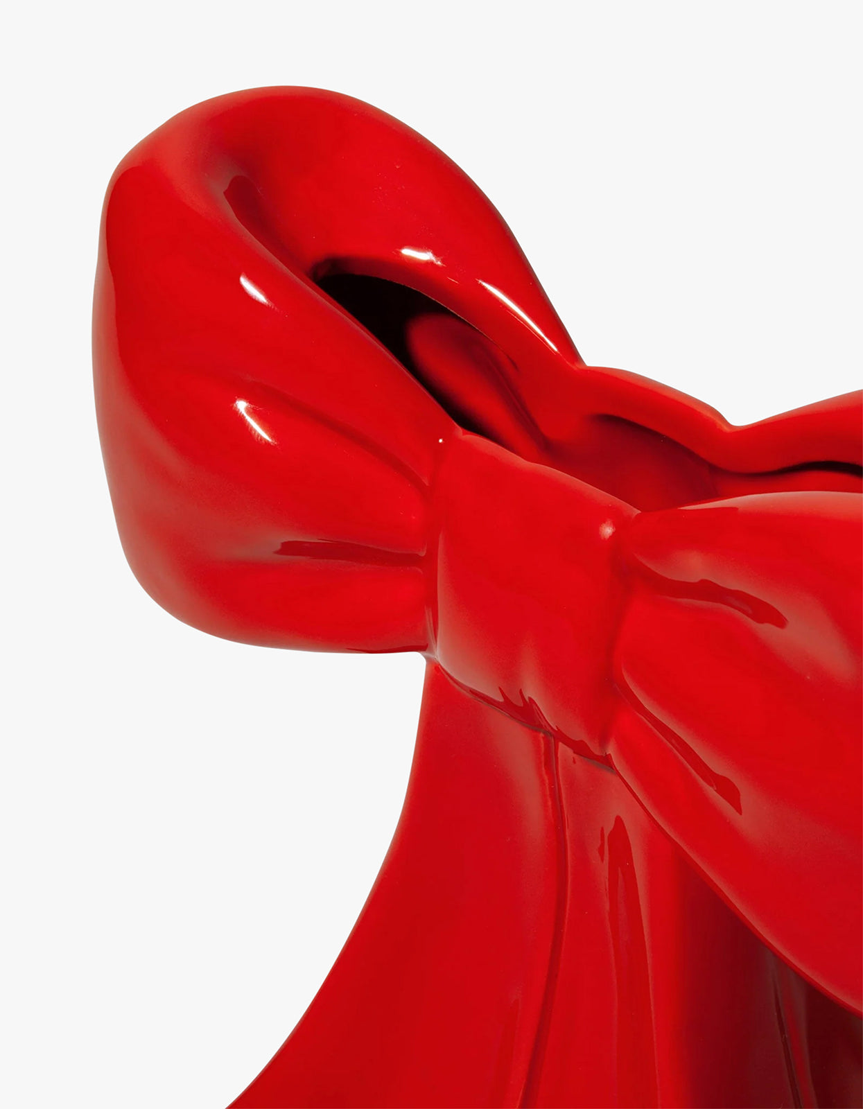 Bow Vase - Red