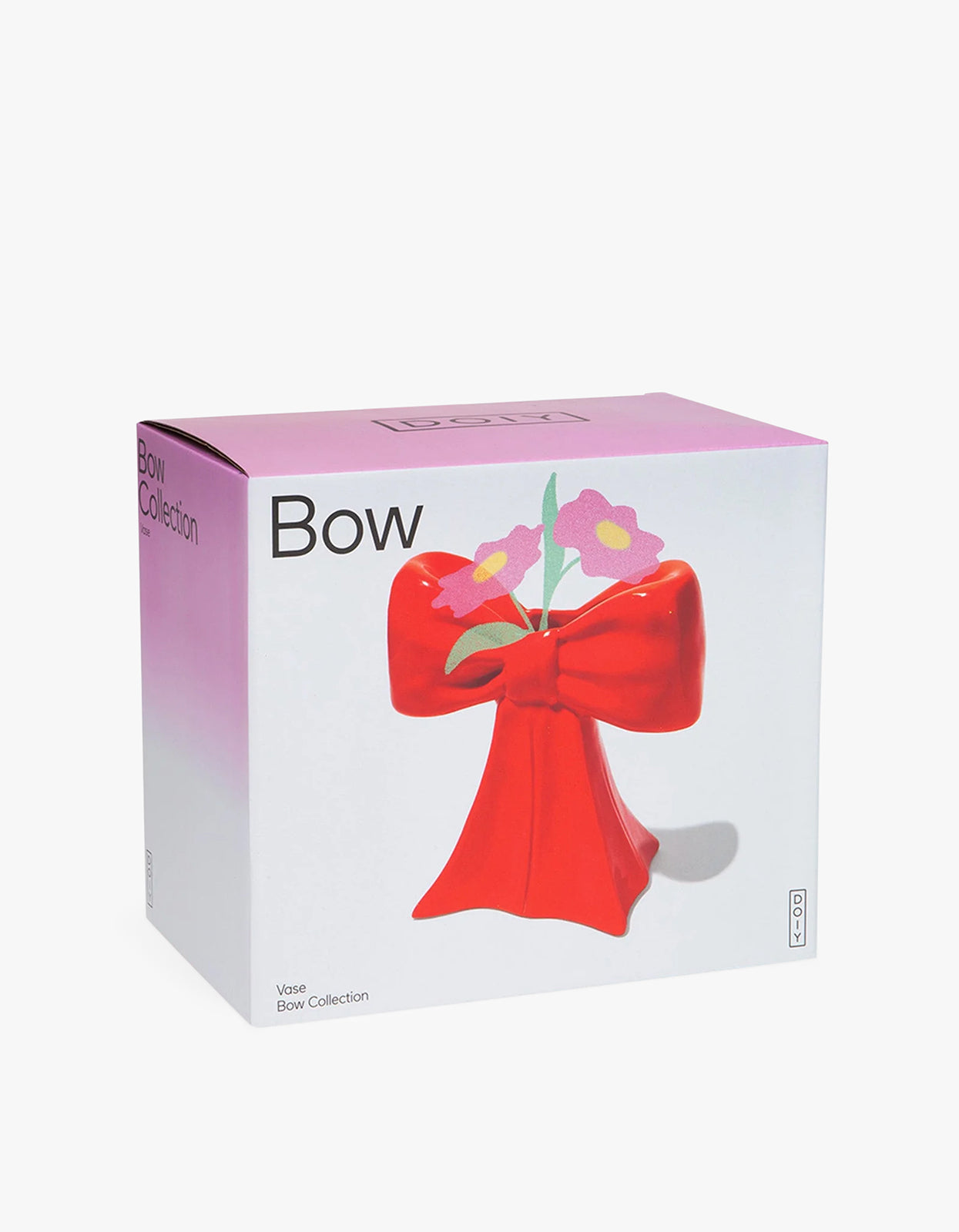 Bow Vase - Red