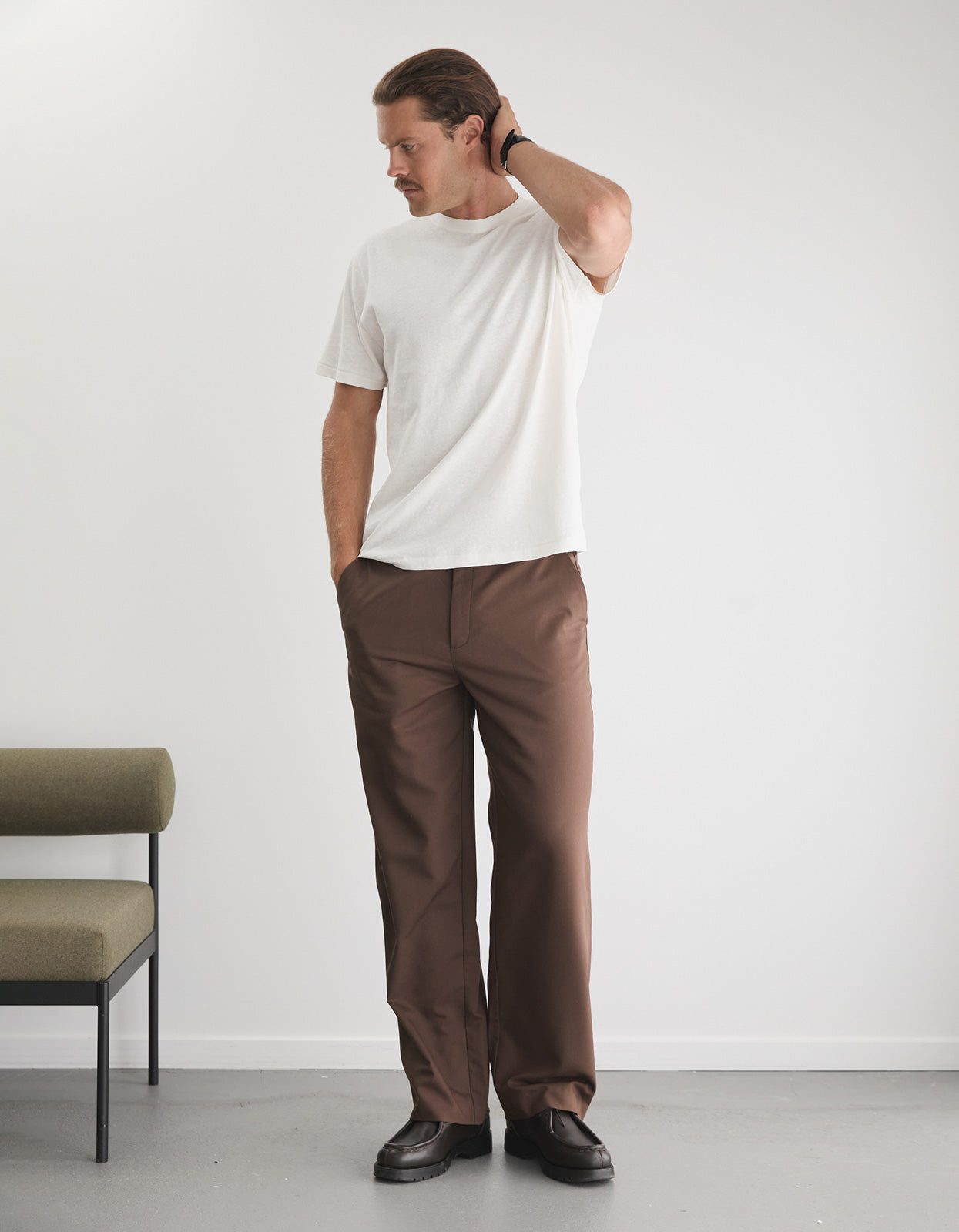 Corso Relaxed Pant - Espresso