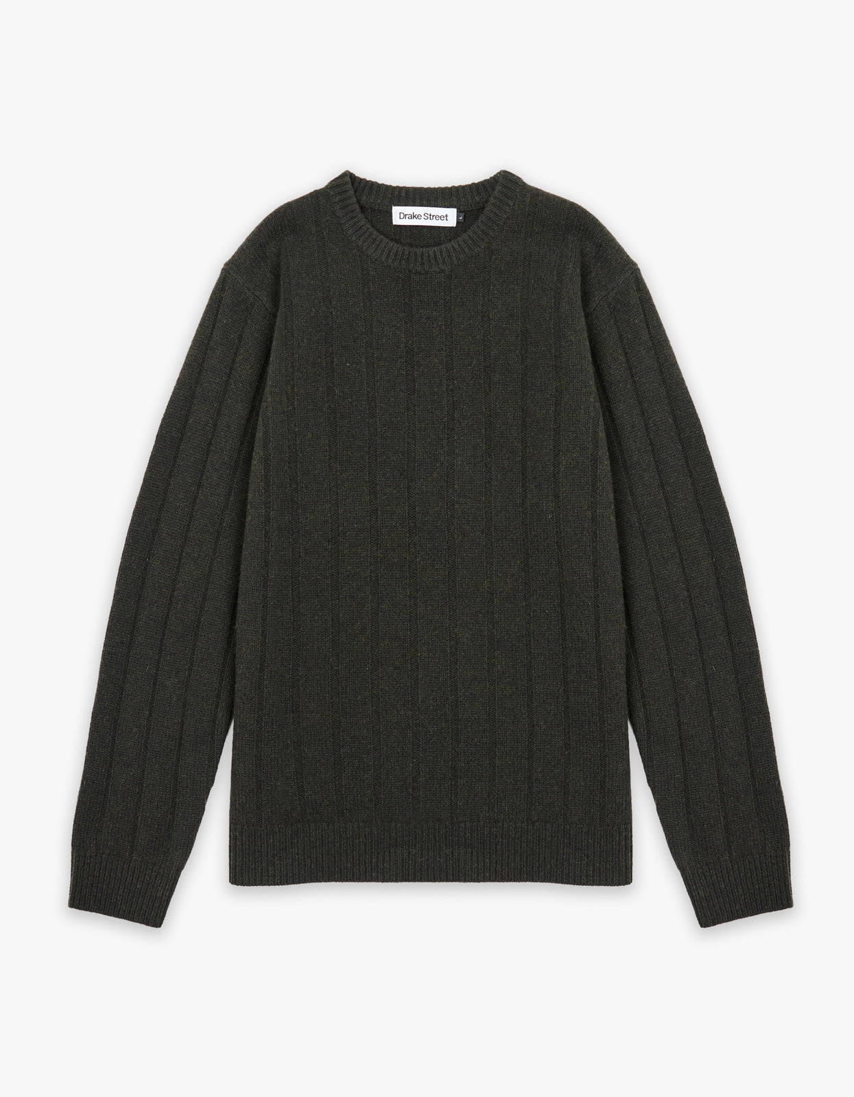 Leroy Crew Knit - Forest Green