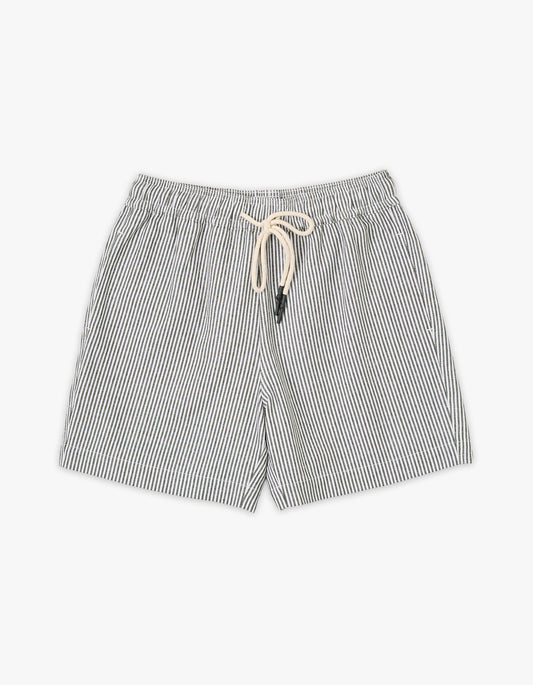 Earl Stripe Walkshort - Khaki/White