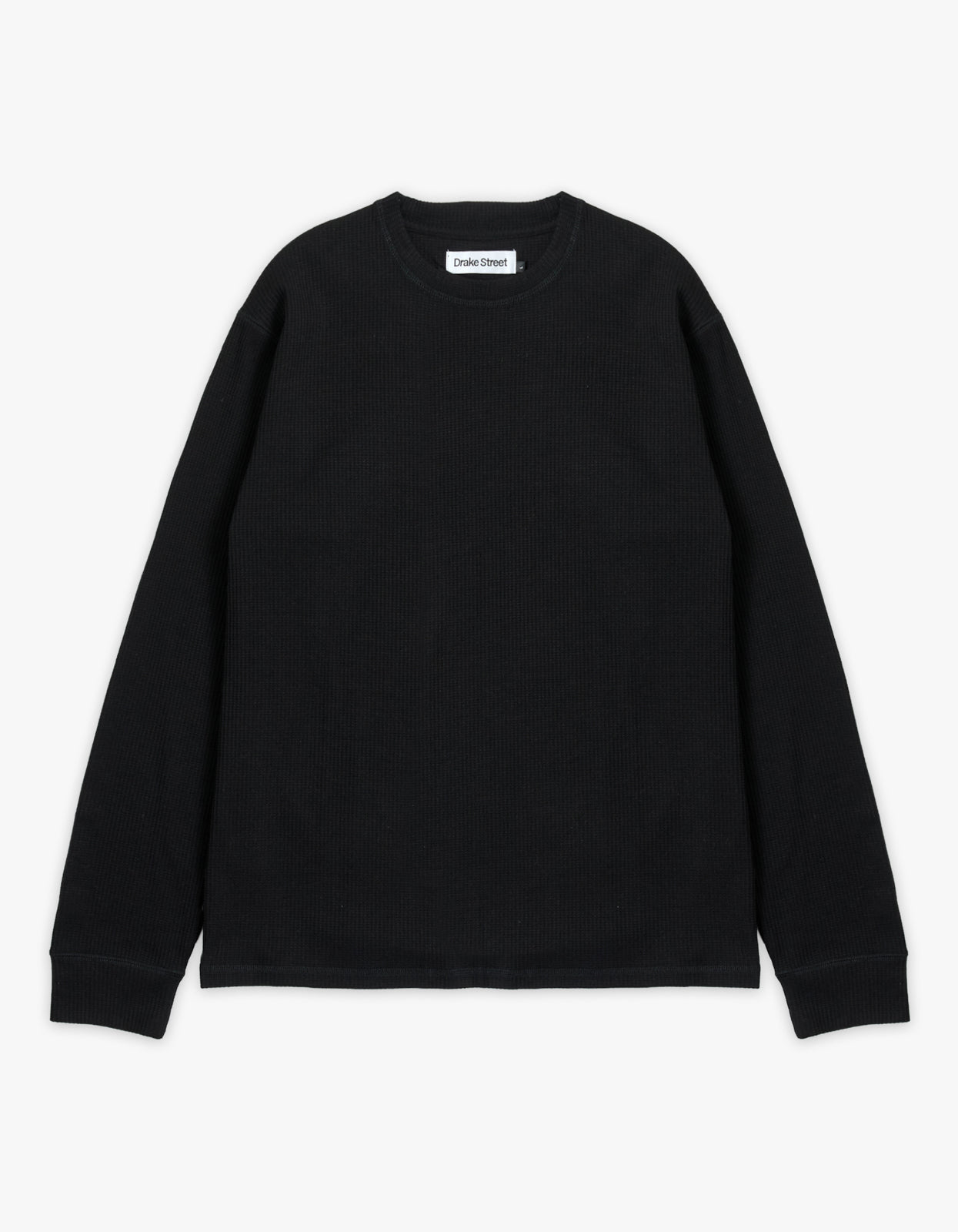 Prescott Waffle - Black