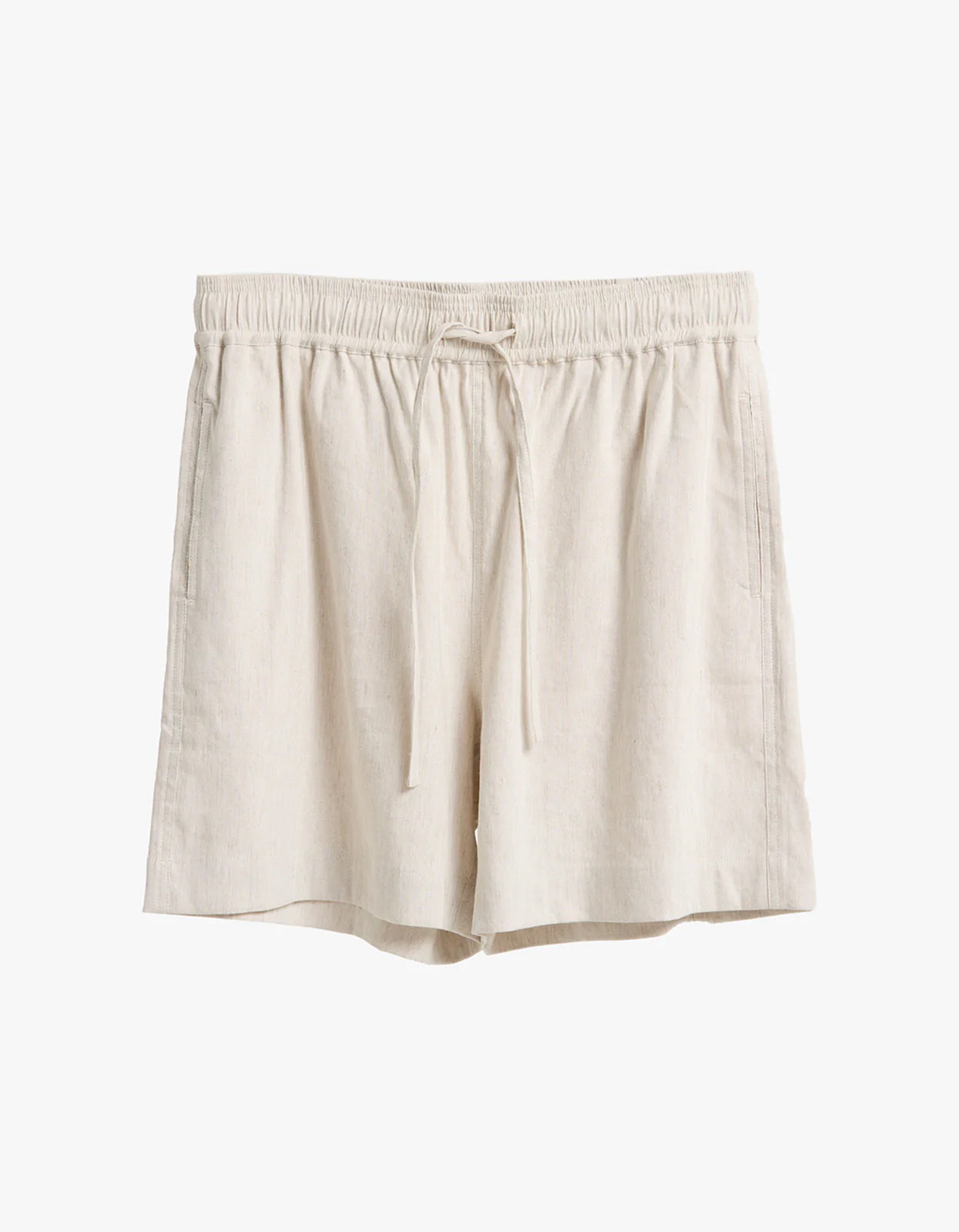 Jose Linen Blend Walkshort - Natural