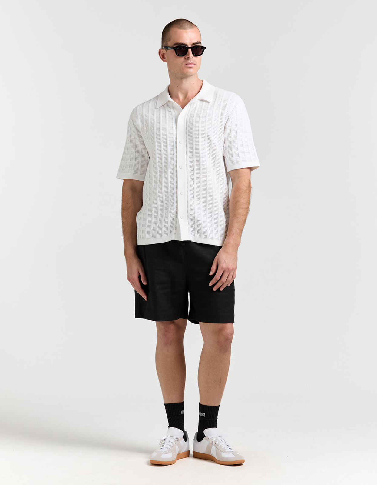 Aloha Knit Shirt - Off White