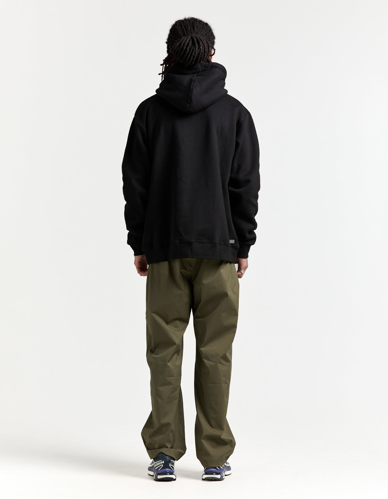 Crossman Hooded Pullover - Black