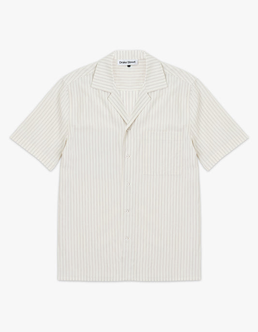 Ridge Shirt - Cream/Beige