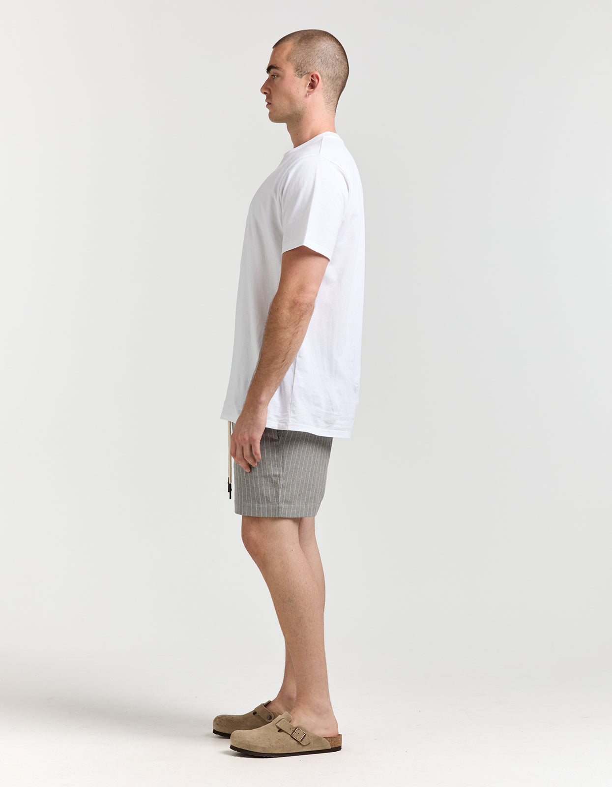Geary Short - Stone Stripe