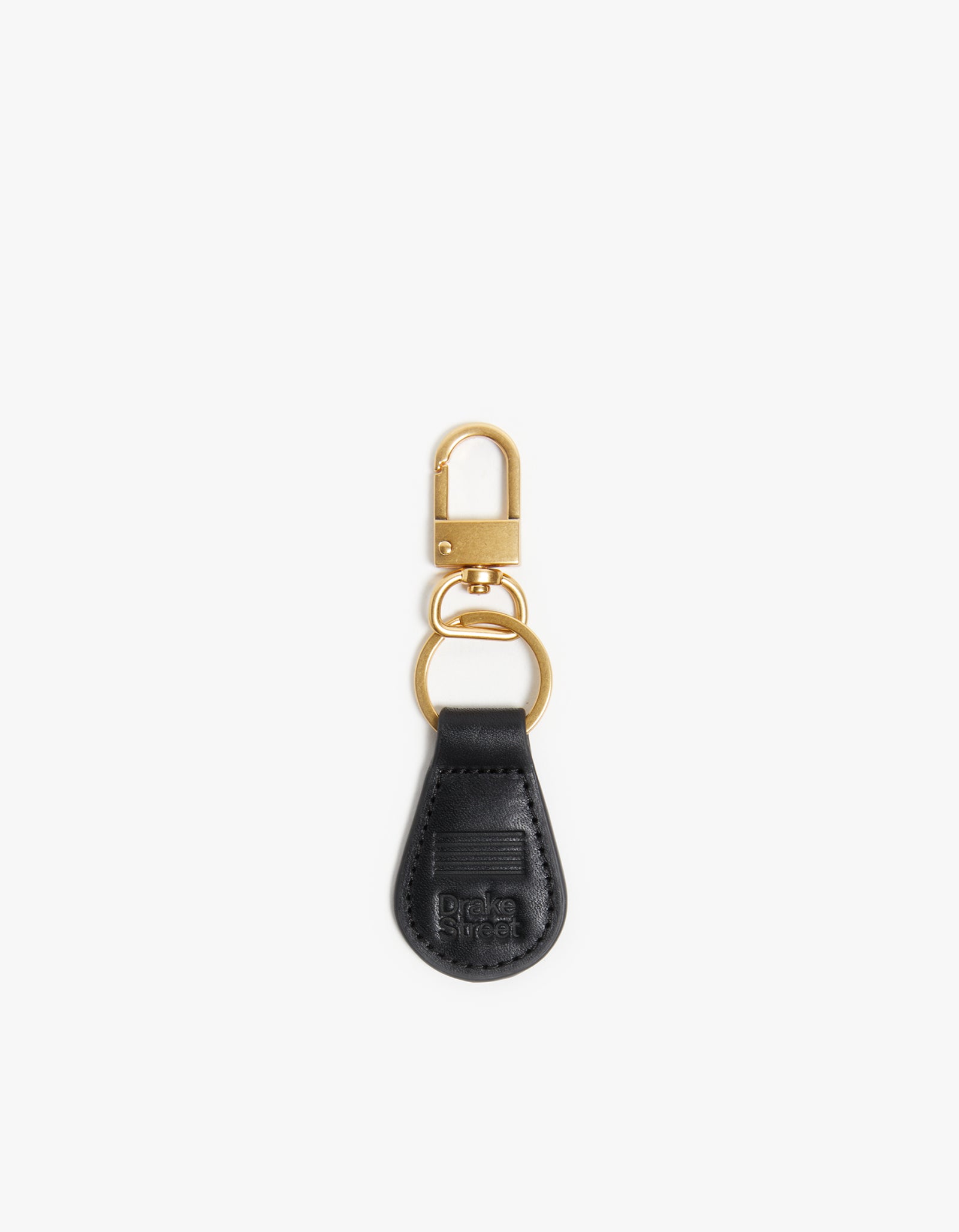 Superette Drake Street Key Chain Black Monogrammed