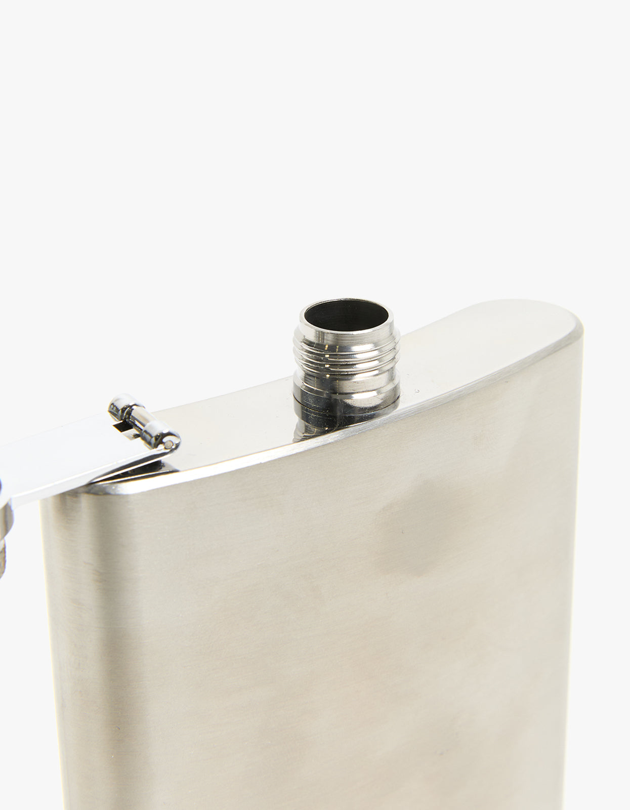 Drake Street Hip Flask - Steel