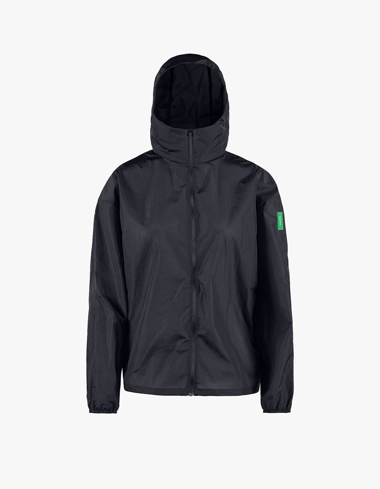 Ultralight Nylon Windbreaker - Obsidian