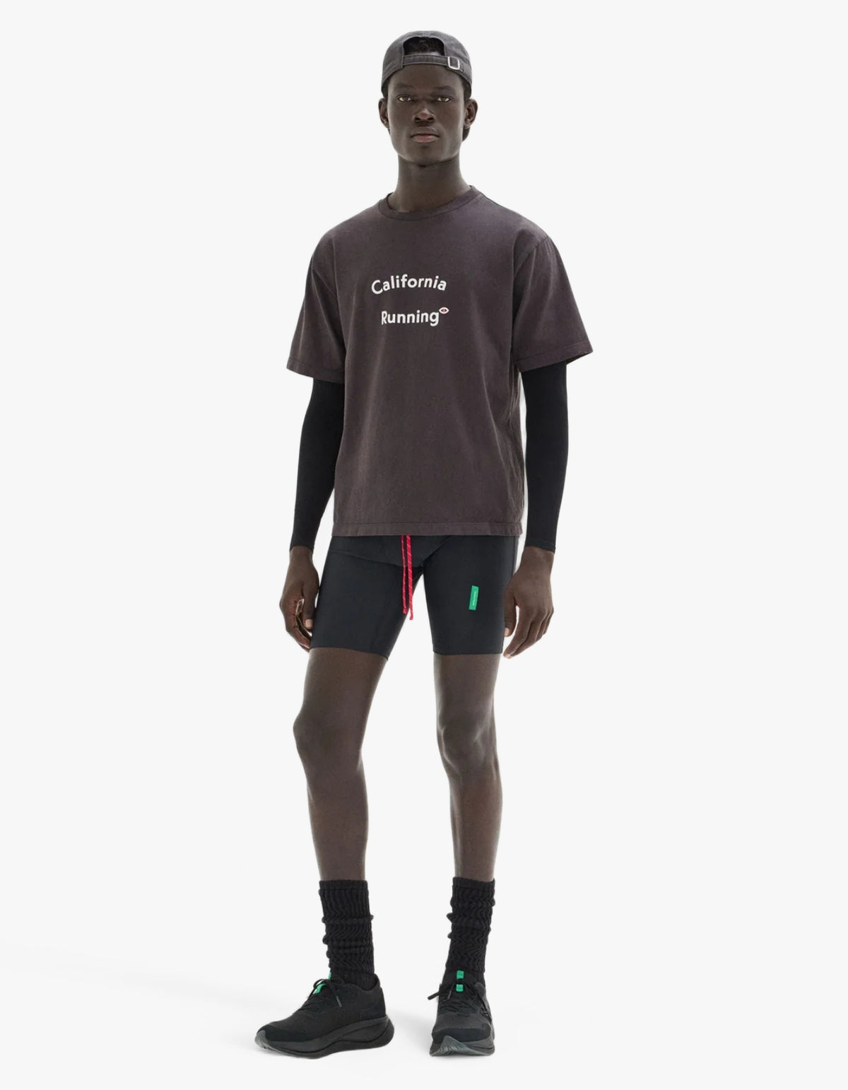 7" Recycled Tights - Black