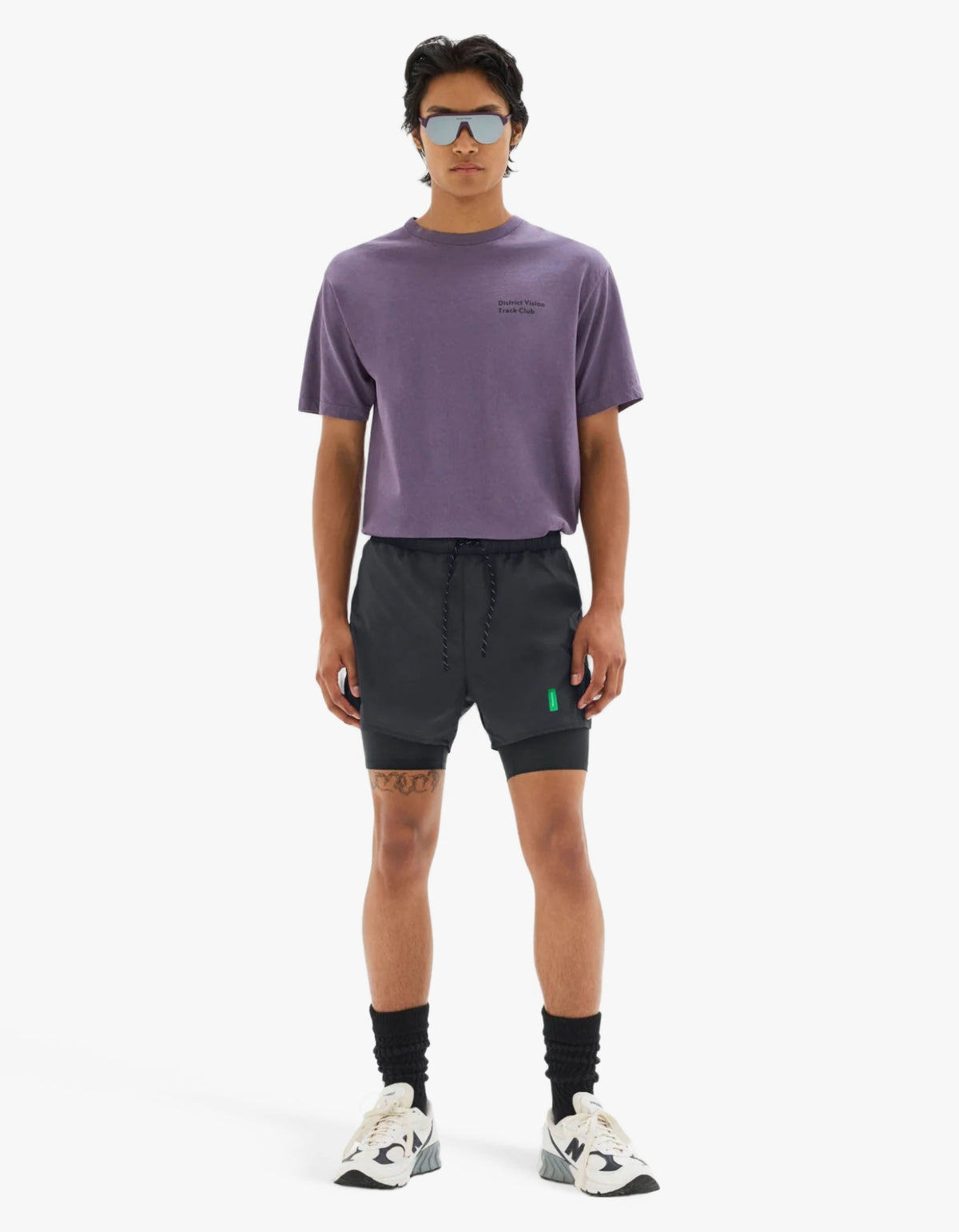 Ultralight Nylon Trail Shorts - Obsidian/Black