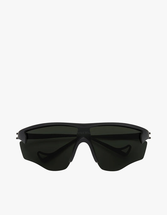 Junya Racer Sunglasses - Black/D+ G15