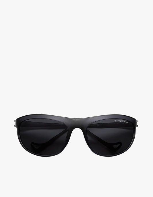 Takeyoshi Altitude Master Sunglasses - Ink Black/D+ Onyx Mirror