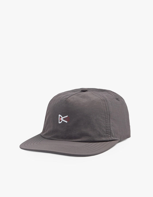 Paneled Nylon Hat - Carbon