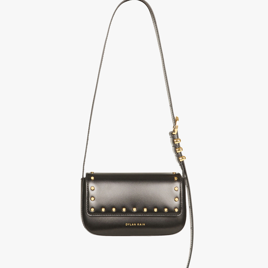 Superette | The Delilah Studded Bag - Warm Gold/Black