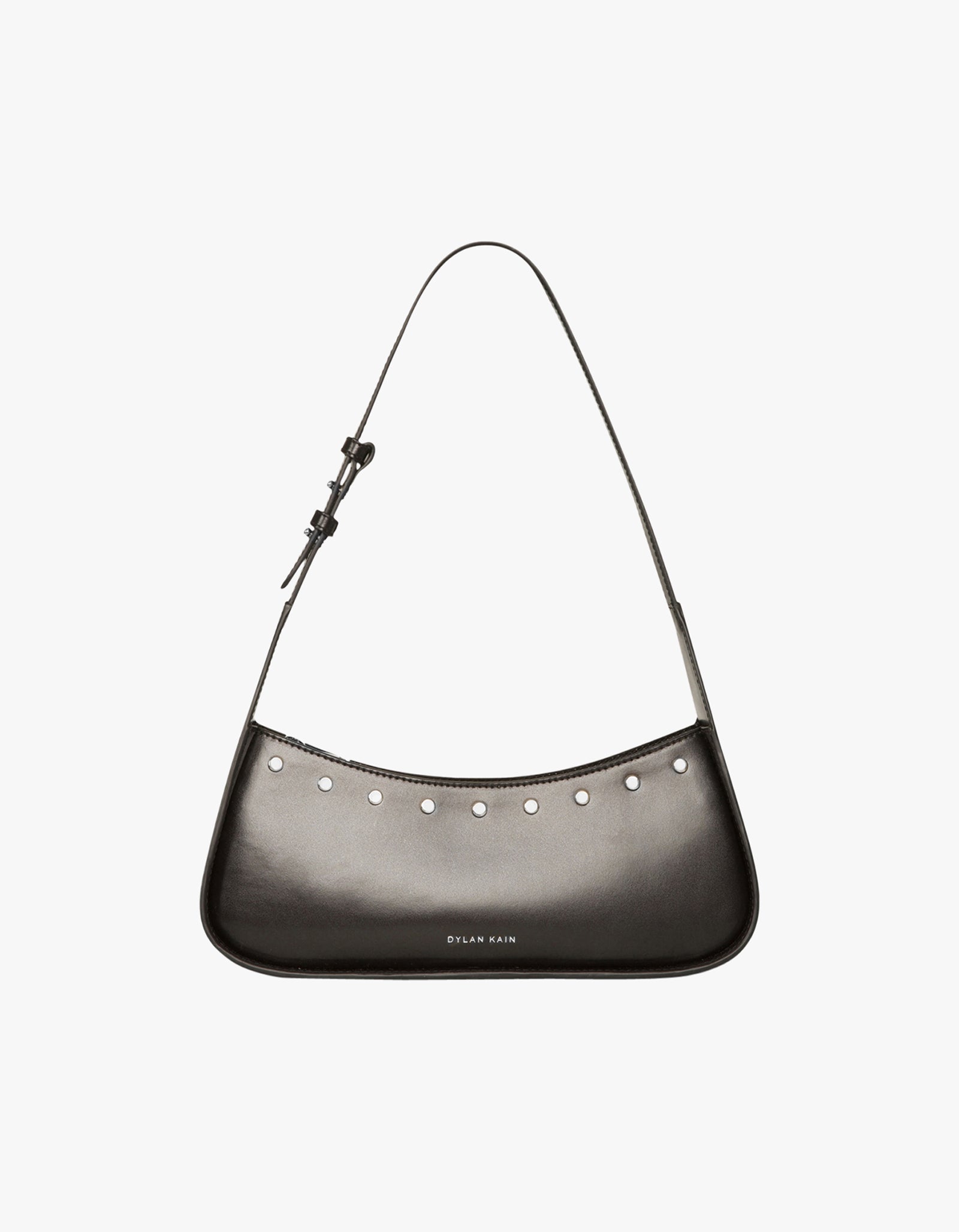 Black and outlet silver studded bag