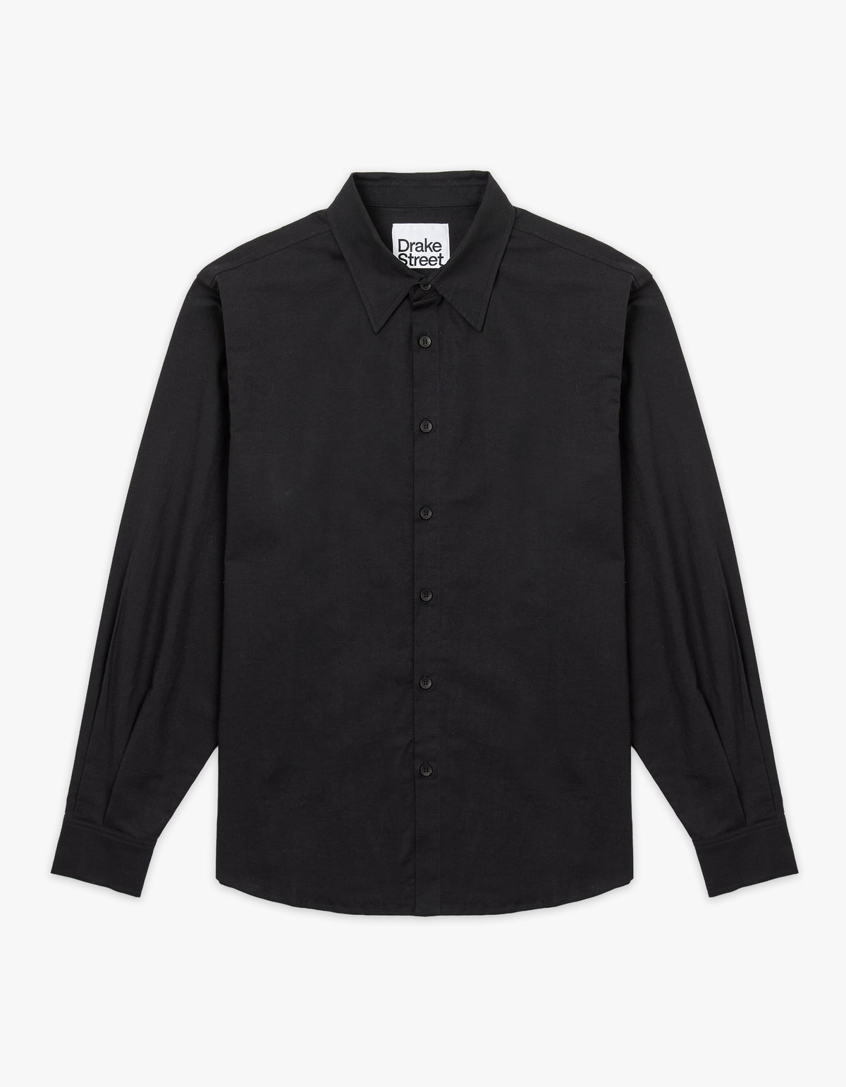 Capo Linen Shirt - Black