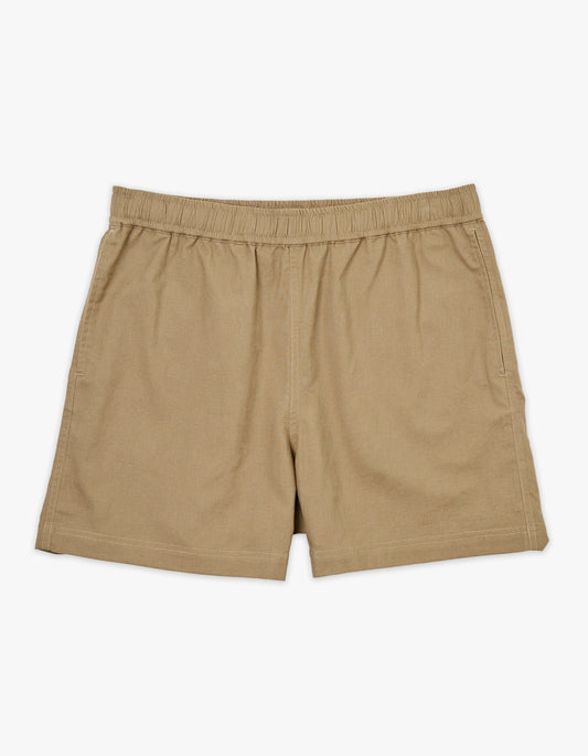 La Fontana Linen Short  - Sandalwood