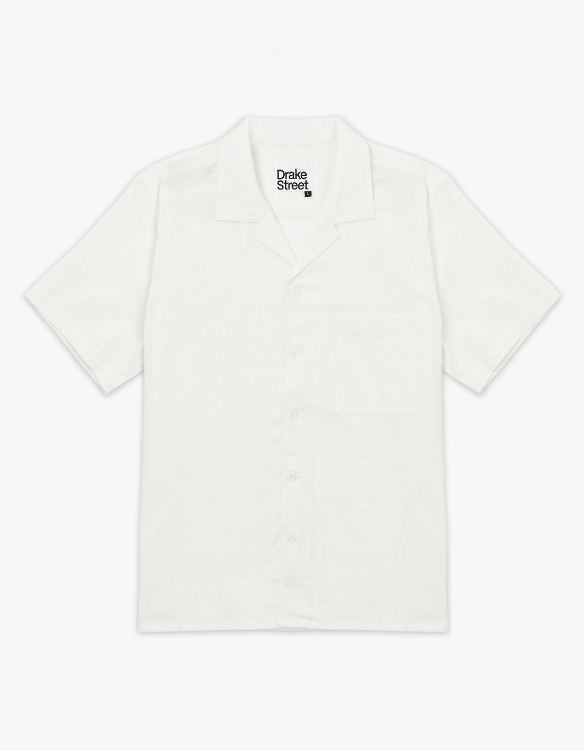 Luca S/S Linen Shirt - Bone