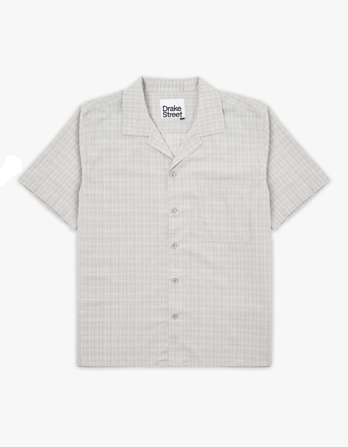 Piero S/S Shirt - Concrete Check