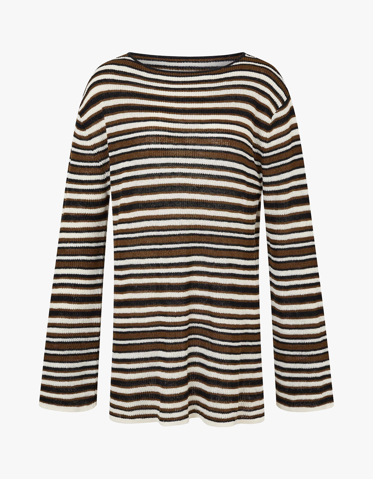 Aura Mini Dress - Desert Stripe