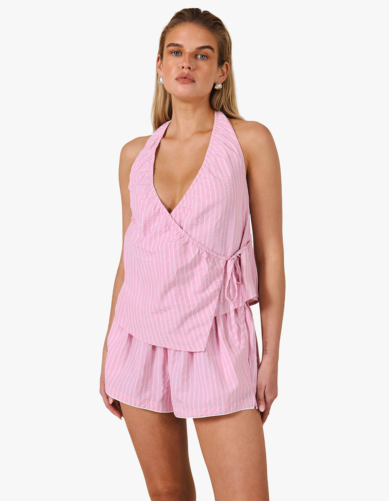 Lola Halter Top - Petal