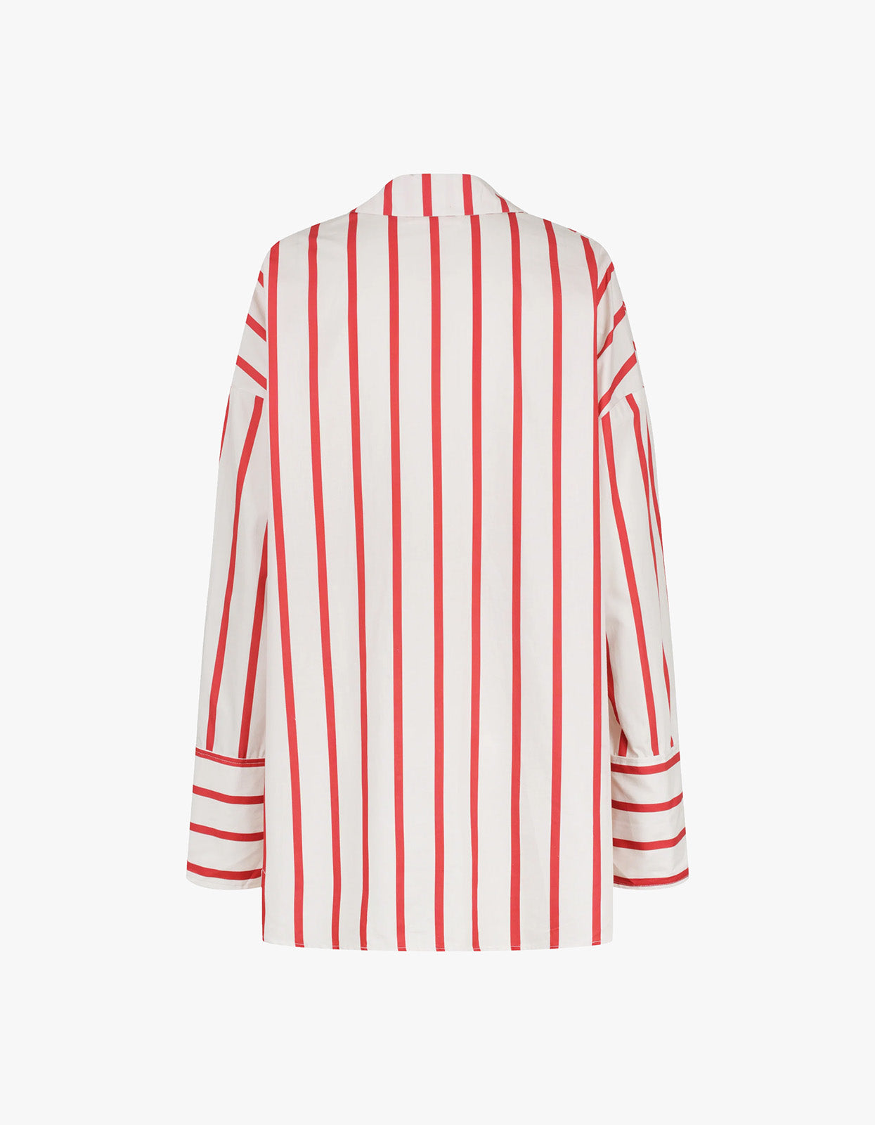 Rivierie Shirt - Red/White Stripe