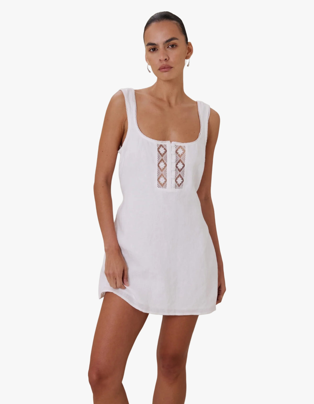 Elio Dress - Bianco