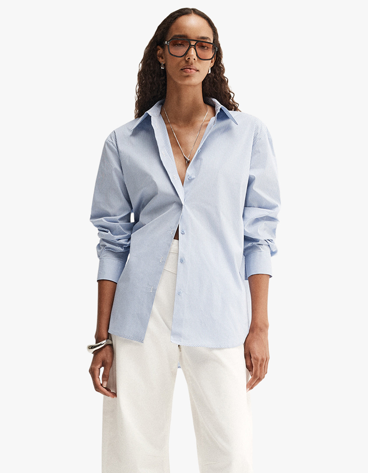 Holland Stripe Shirt - Blue Stripe