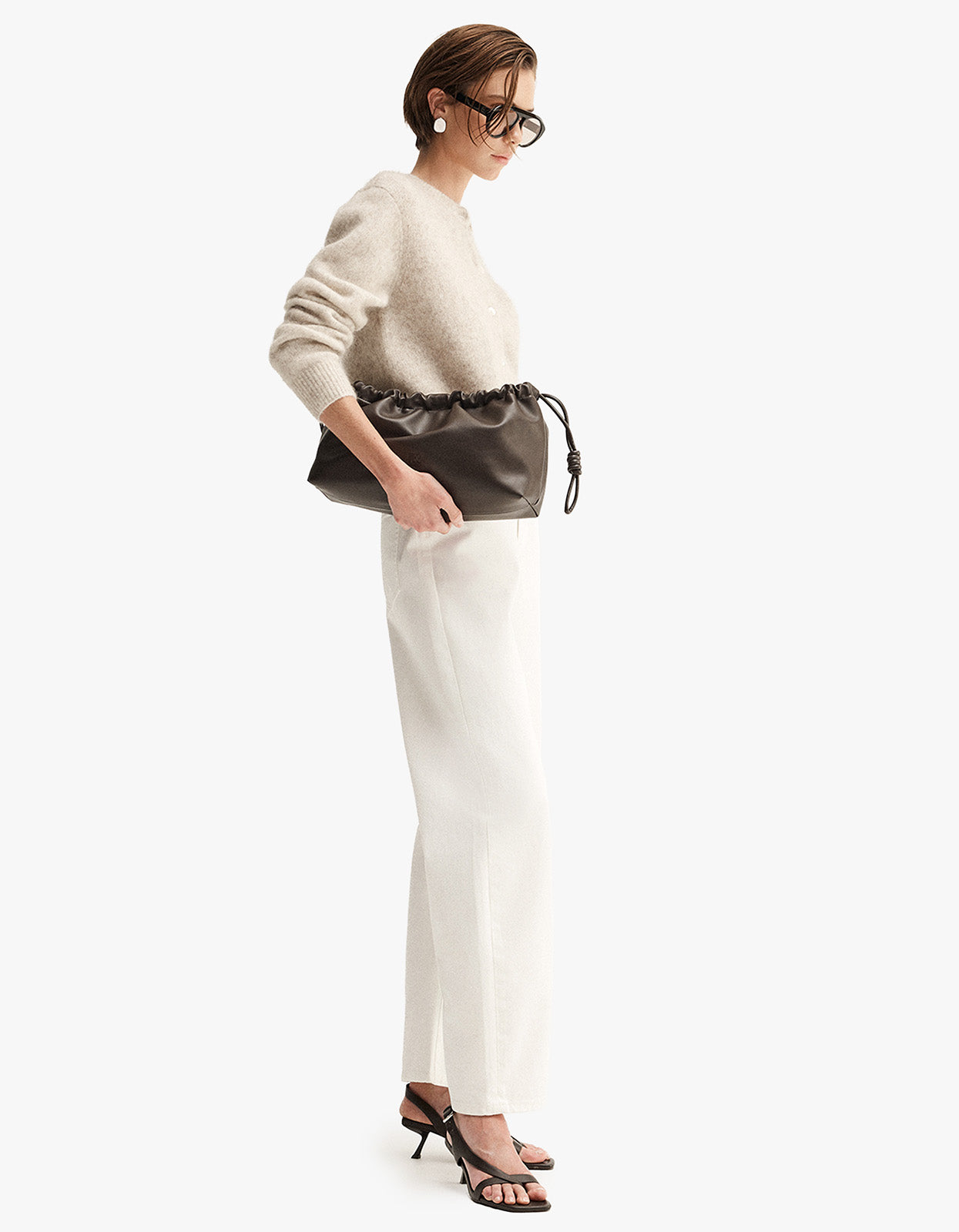 Abigail Knit Cardigan - Oat Marle