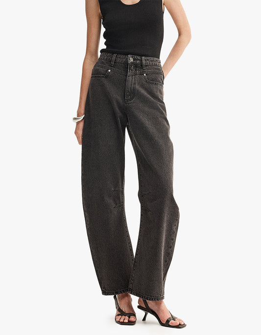 Chelsea Denim Jean - Black