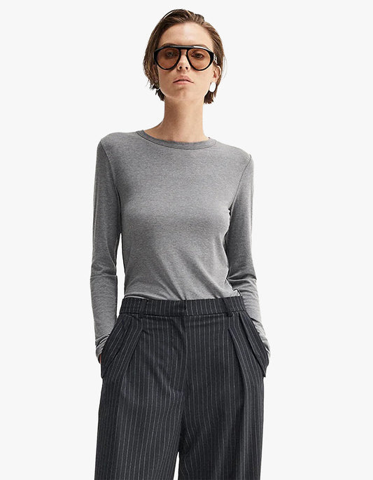 Sierra Top - Charcoal Marle