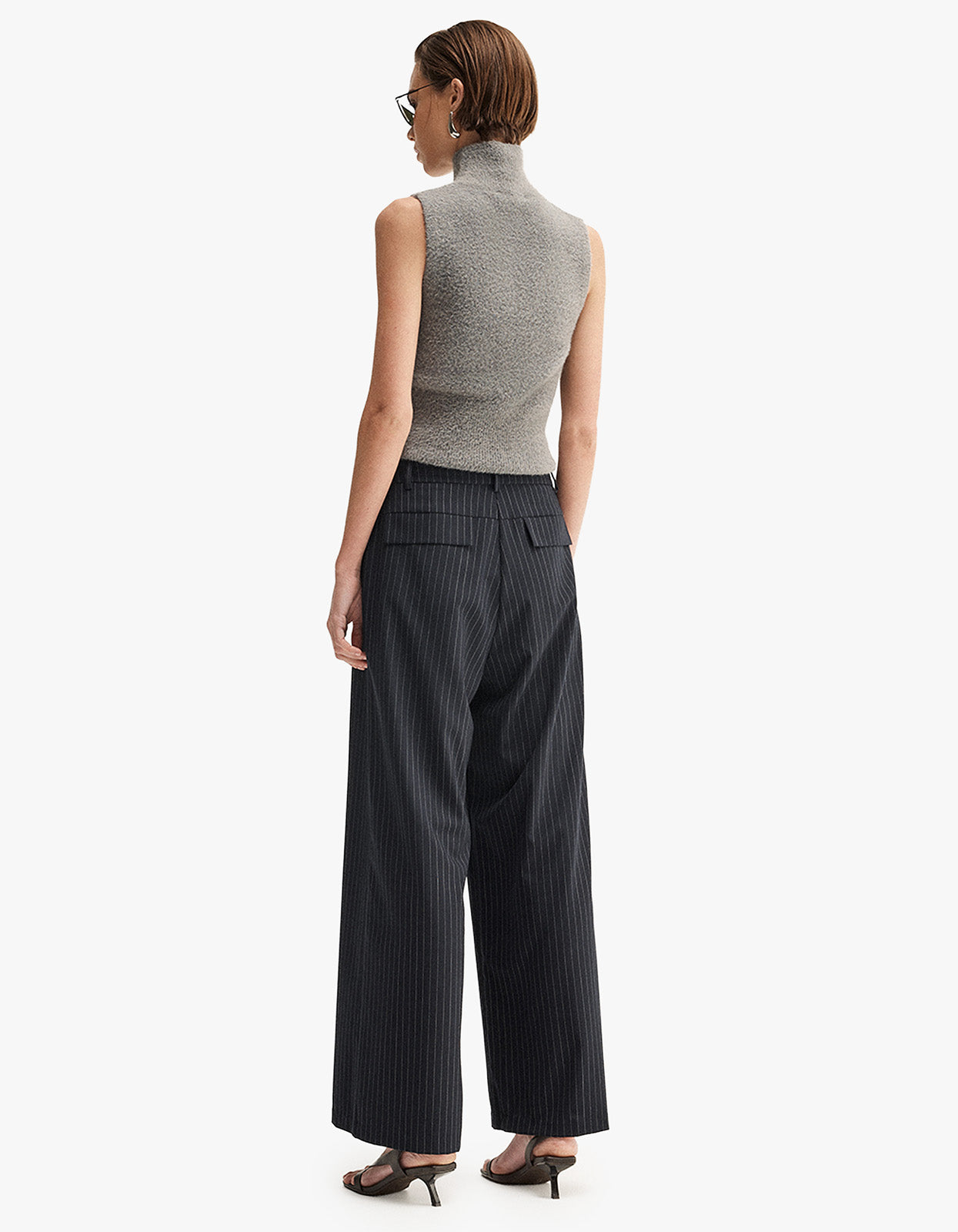 Tobias Pant - Midnight Navy Pinstripe