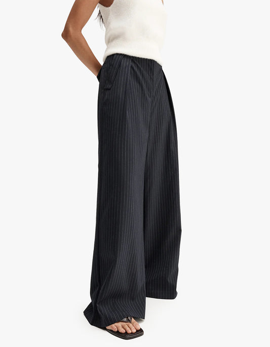 Tobias Pant - Midnight Navy Pinstripe