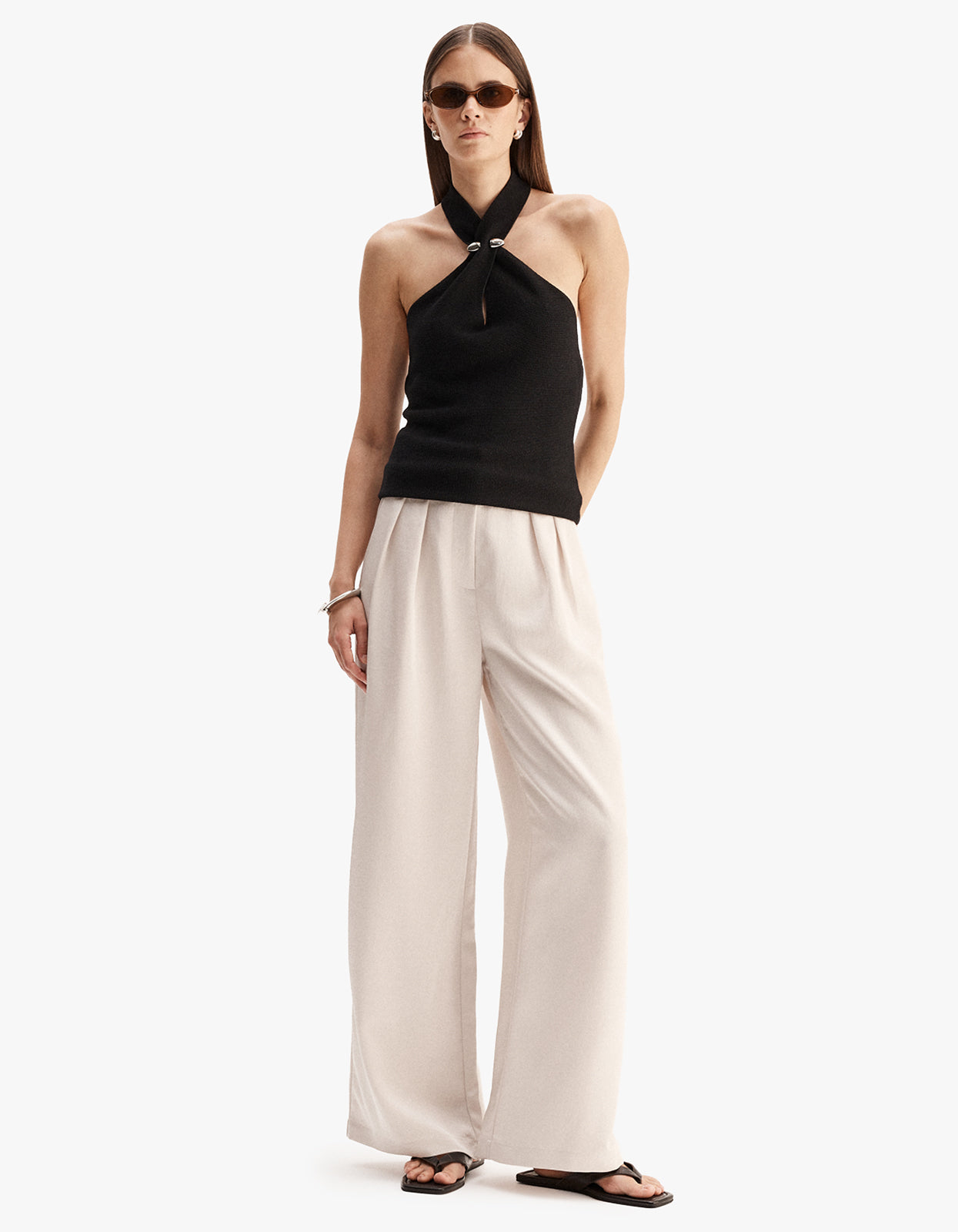 Zinnia Knit Top - Black