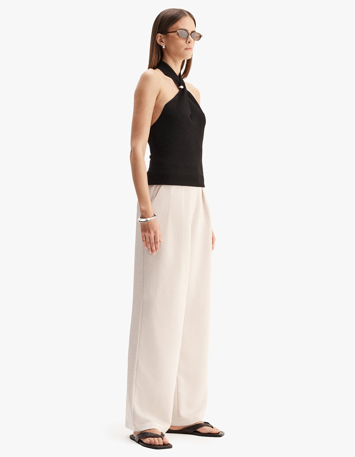 Zinnia Knit Top - Black