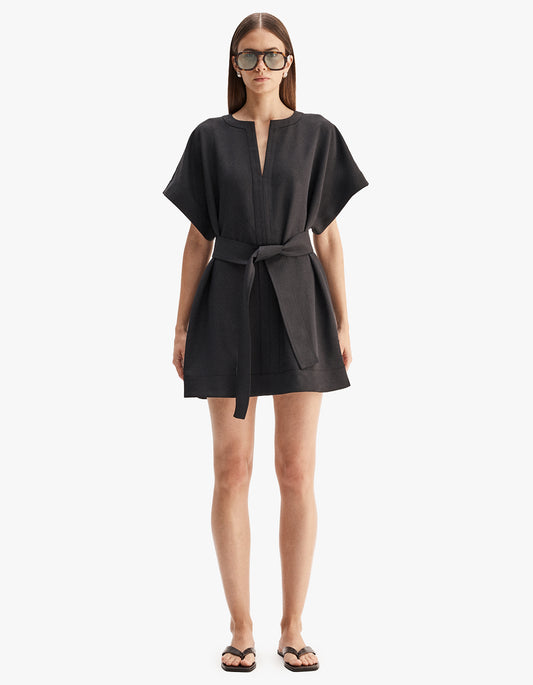 Kenji Mini Dress - Black