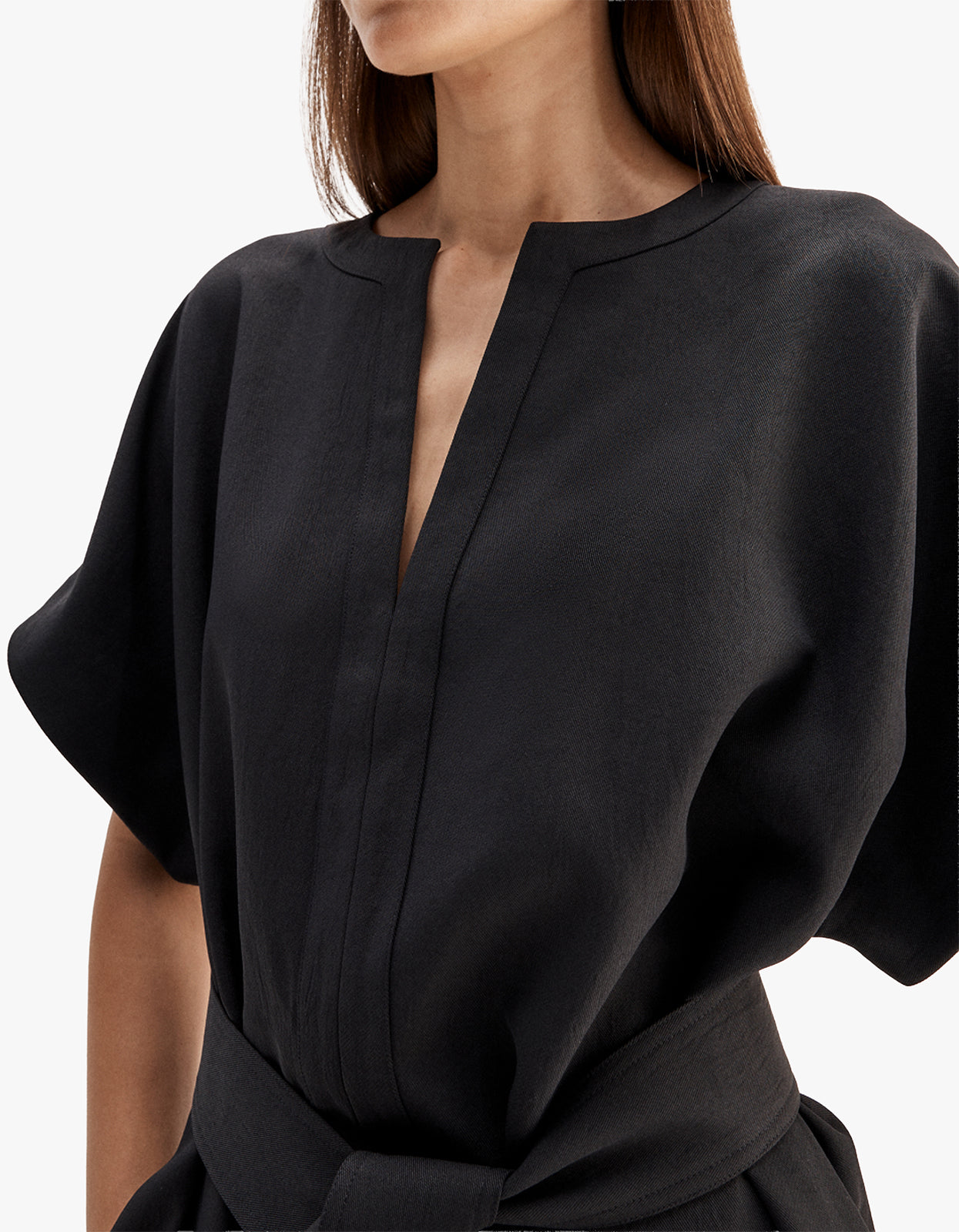 Kenji Mini Dress - Black